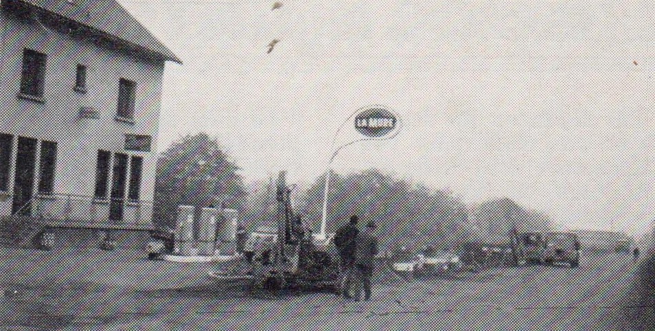 Photo de la station La Mure à Susville en 1966.